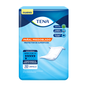 TENA PREDOBLADO PROTECTOR DE SUPERFICIES 10 UN