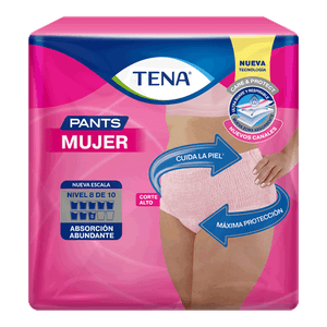 Ropa Interior Desechable Tena Mujer 10 Un