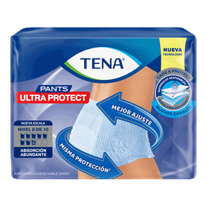 Ropa Interior Desechable TENA Pants Ultra Protect 10 Un