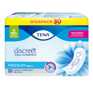 Toalla Incontinencia Tena Refresh 30 Un
