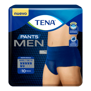Ropa Interior Desechable Tena Men 10 Un